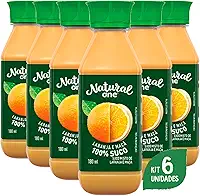 Suco Natural One Laranja e Maçã Ambiente 180ml (6 Unidades)