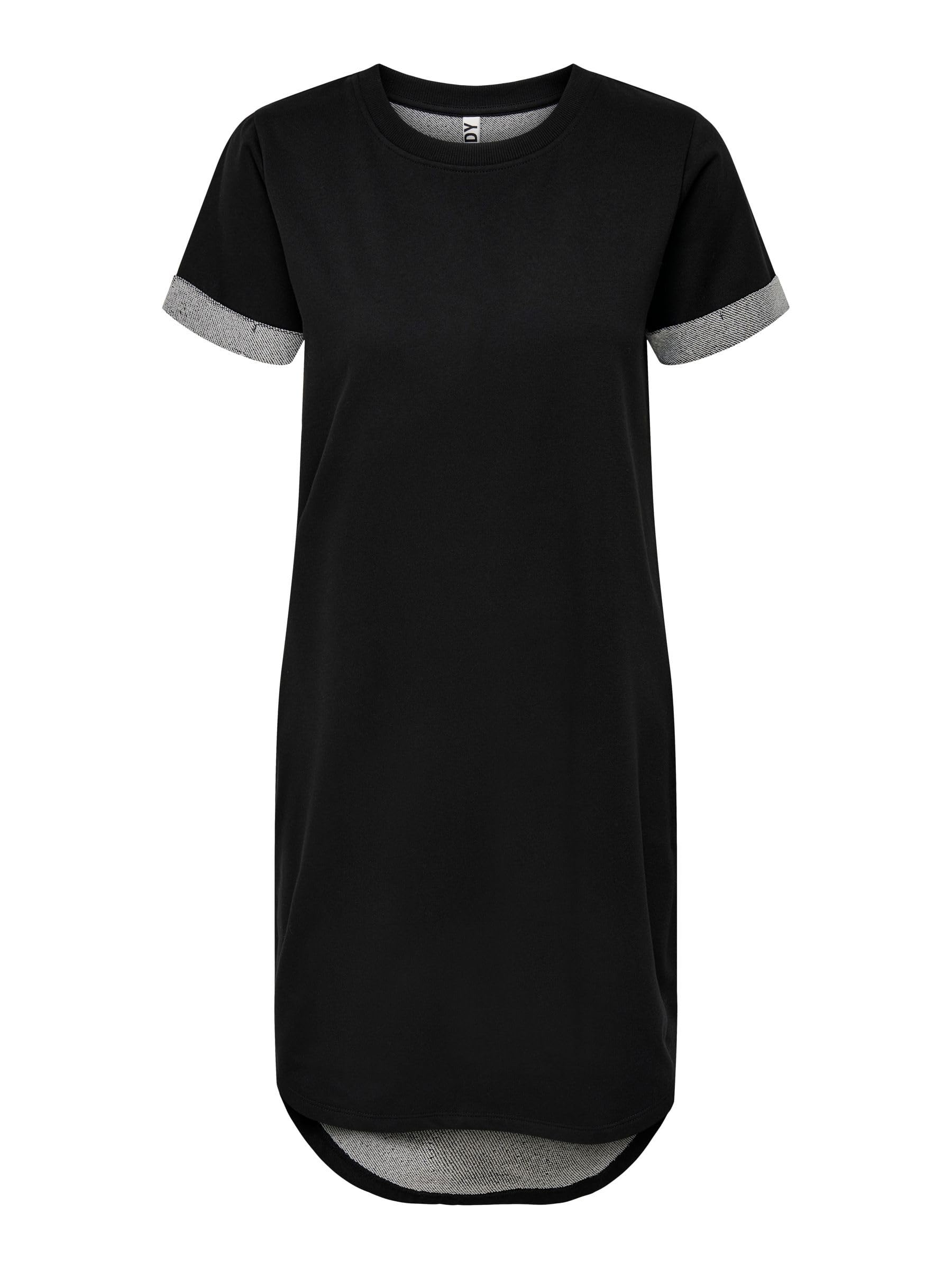 Jdy Women's Black Jacqueline De Yong Nos Jdyivy Life S/S Dress Jrs Noos Dress - Small
