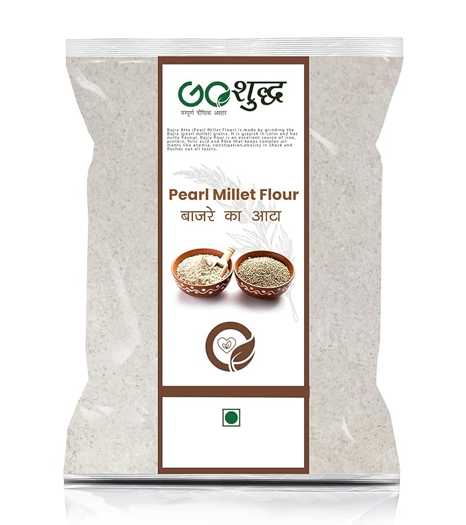 Goshudh Bajra Atta (Pearl Millet Flour) 5Kg Packing With Omega3 Fats