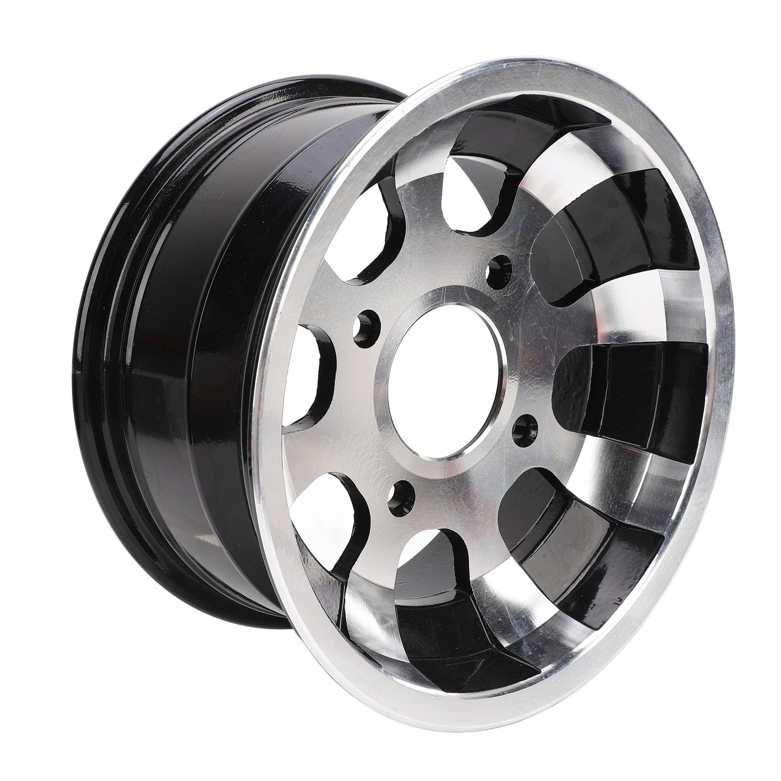 Cerchi da 10 Pollici Ruota in Lega di Alluminio da 10 Pollici per ATV, Go Kart, Carrello da - Design Elegante, Prestazioni Migliorate - Larghezza 145 Mm / 5,7 (Larghezza anteriore 140