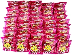 Pipoca Doce Smell, Açucarada, Pacotes de 12g, Caixa com 50 Unidades
