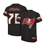 Ultra Game NFL Official Youth Super Soft Game Day Mesh Jersey Shirt, Tampa Bay Buccaneers, Team Color, 14-16
