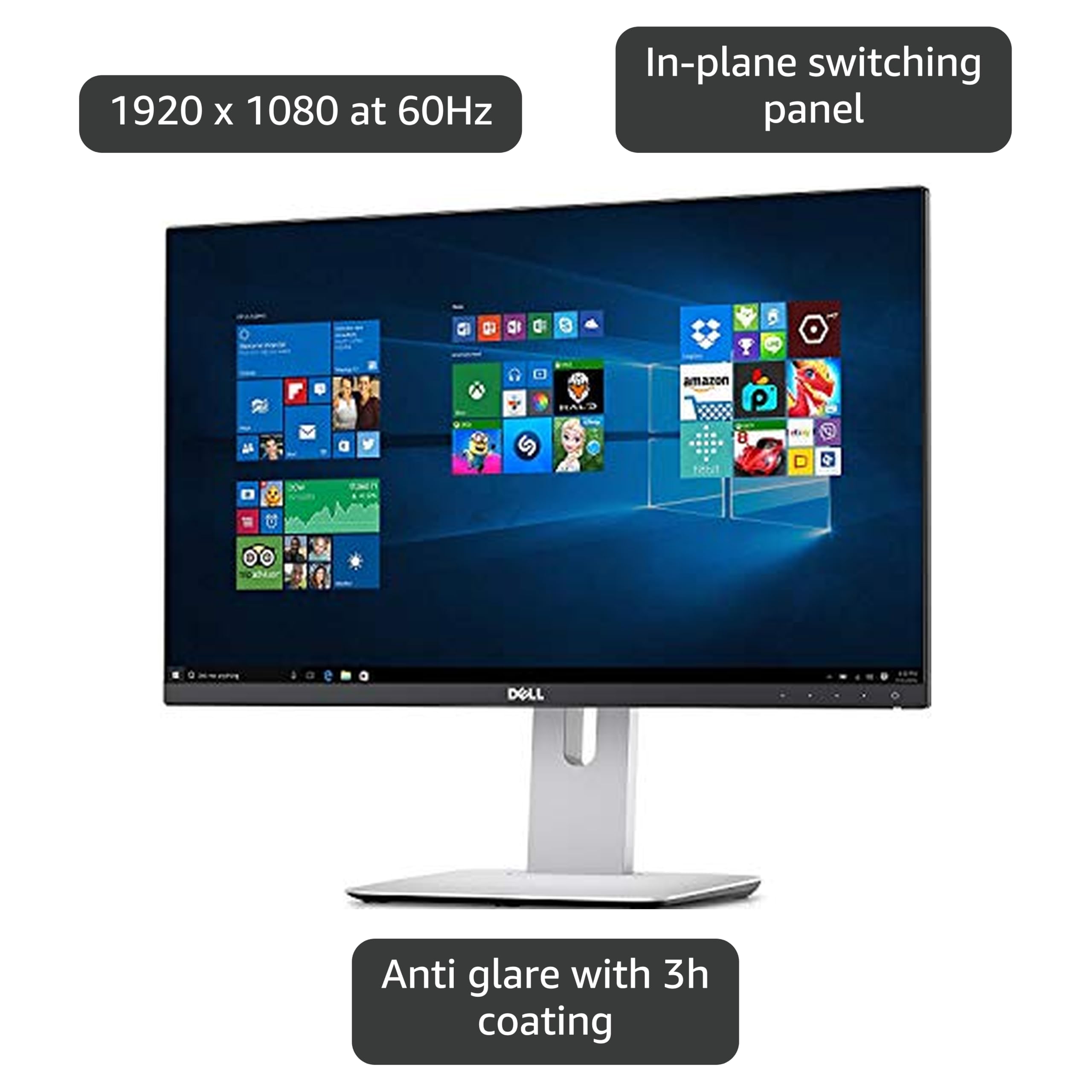 Amazon.com: Dell UltraSharp U2414H 23.8” Inch Screen FHD 1080p LED