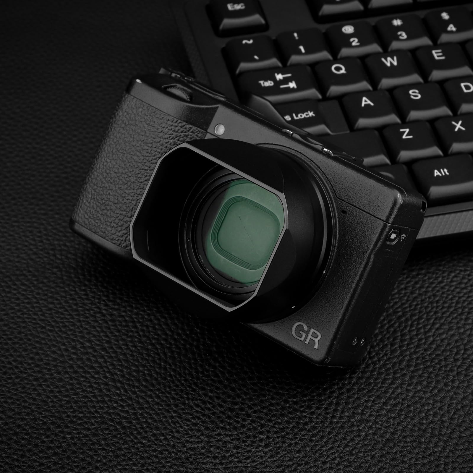 Amazon | Haoge メタルスクエアレンズフード RICOH GRIIIX GR3x HDF