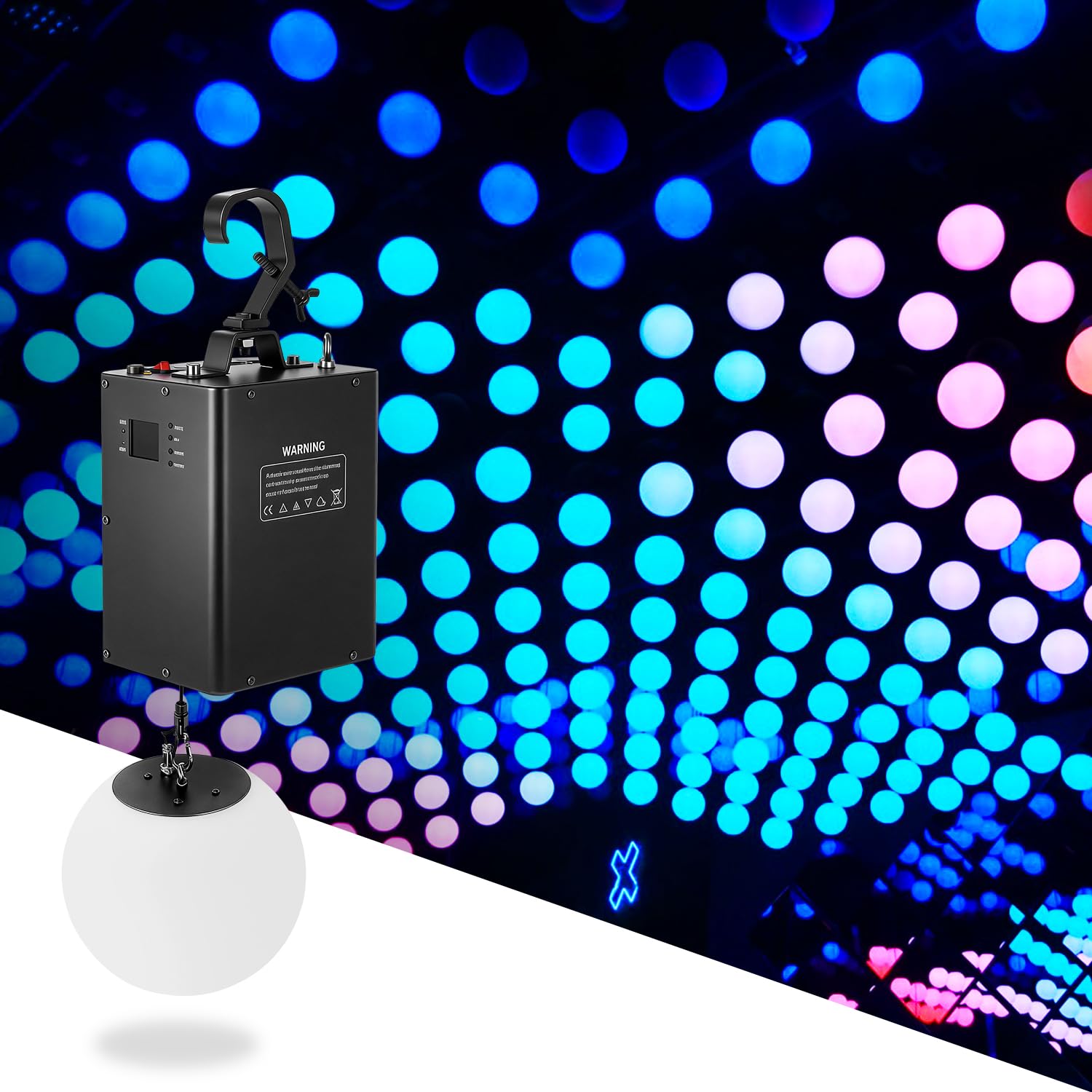 SIC MagicBall NEO DMX対応 Amazon.com: MOKA SFX Professional 3D Kinetic Light LED Lifting