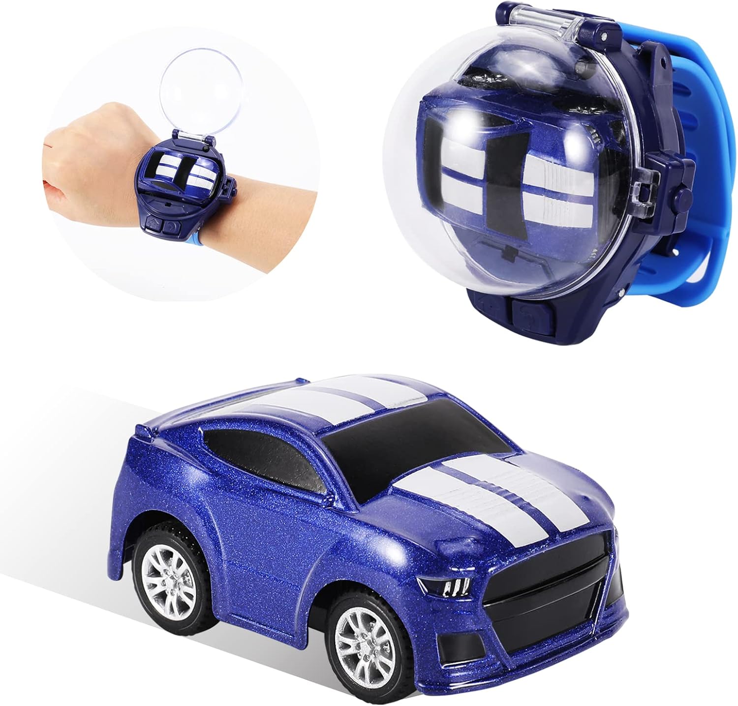 2022 New Mini Remote Control Car Watch Toys, 2.4 GHz