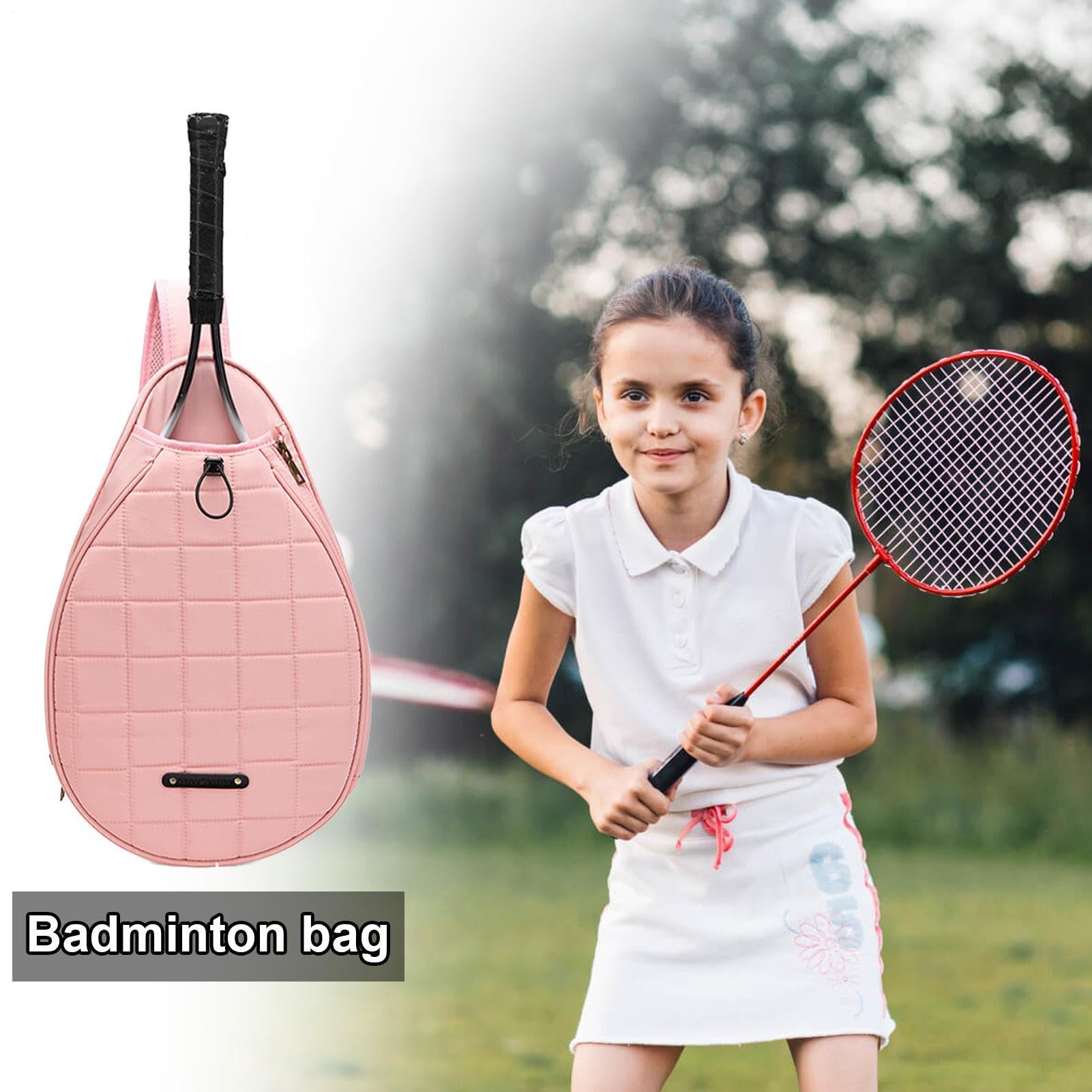 Borsa per racchetta da badminton portatile di grande capacità