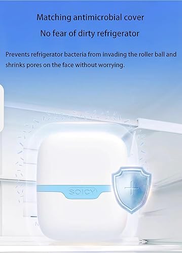 Miniatura 7 de Hanmier Rodillo de hielo para cara, rodillo de cara de hielo, herramientas de terapia de frío, rodillo de hielo facial frío para hinchazón ocular,