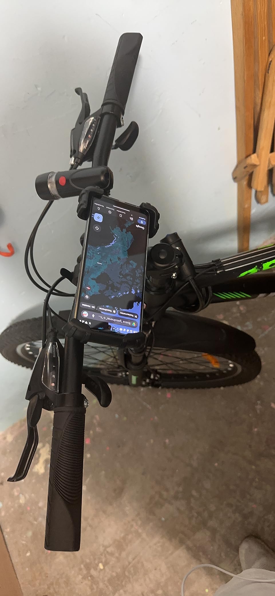 Lamicall Bike Phone Holder Motorcycle Mount - One-Hand Operation, Lockable | 360° Rotation Handlebar Clamp for 4.7-6.8" iPhone 17 Pro Max Air, Rubber Protect, Road Mountain Bike E-Bike Scooter Holder view 6