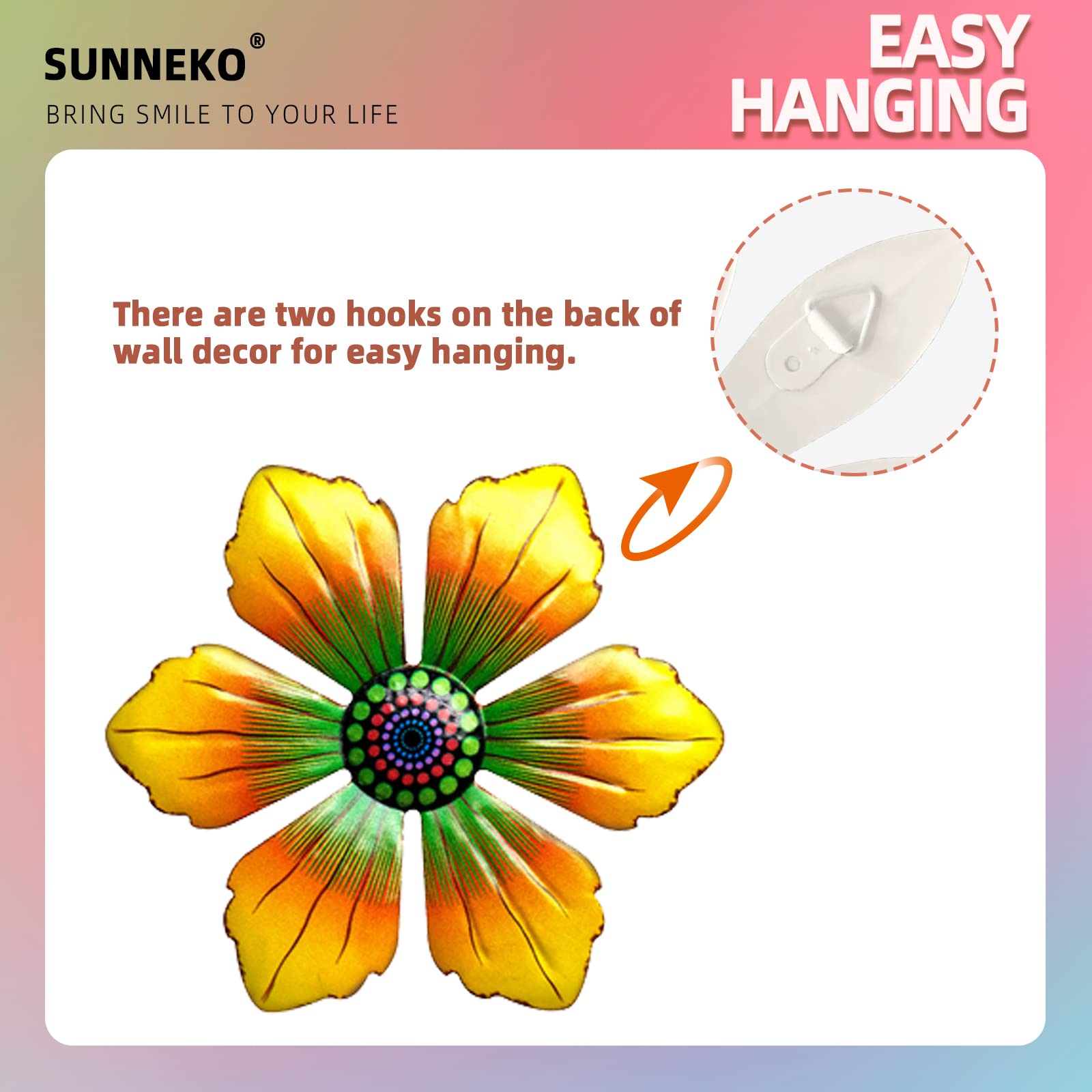 Decorazioni Da Parete Farfalle Colorfu - Set Di 4 In Metallo, Per Interni Ed Esterni, Giardino O Casa - Foto 8