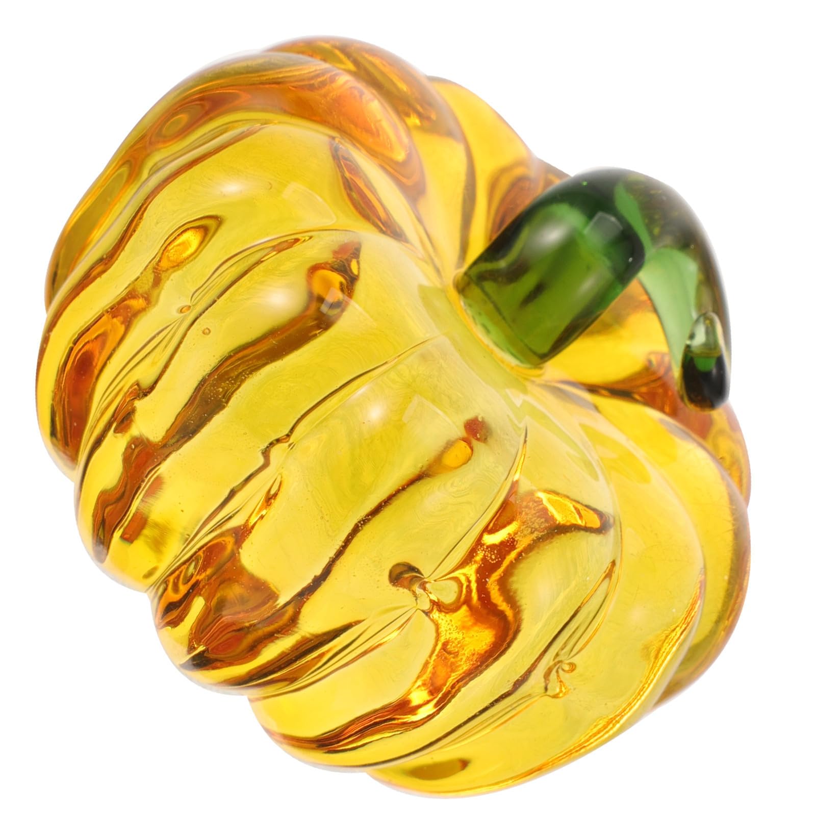 Calabaza de cristal para ambiente festivo en reuniones familiares y regalos de hogar