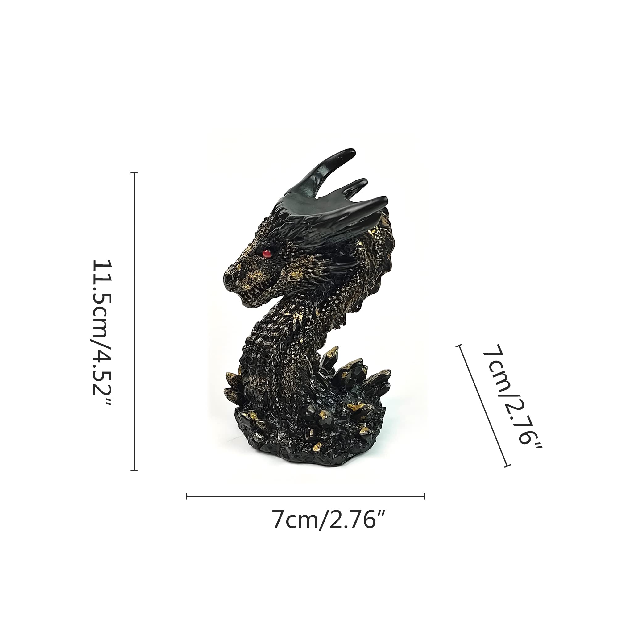 Amazon.com: OmyLens Dragon Head Crystal Ball Stand Sphere Display