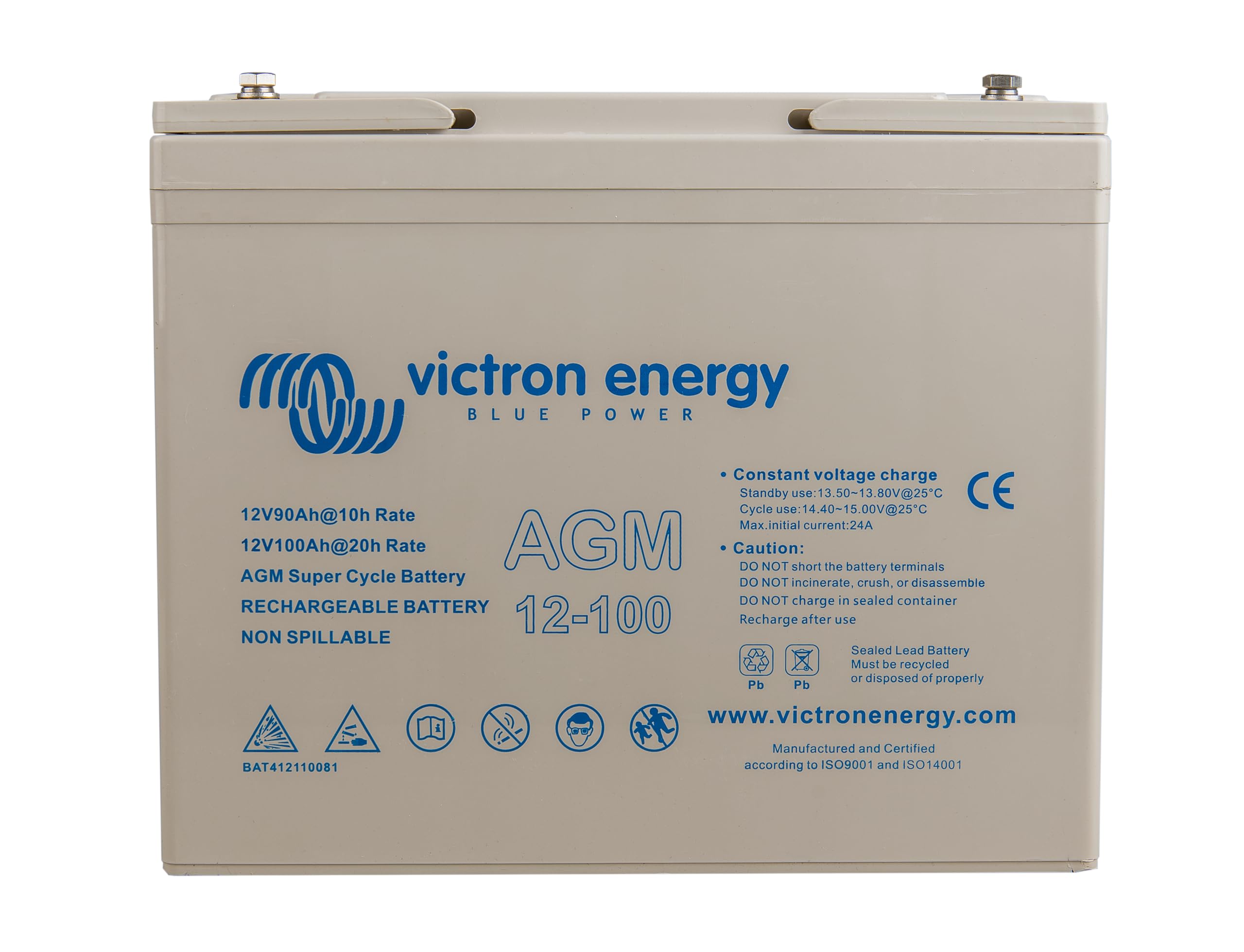 Victron Energy AGM 100 Ah 12 V Super Cycle akumulator (M6)