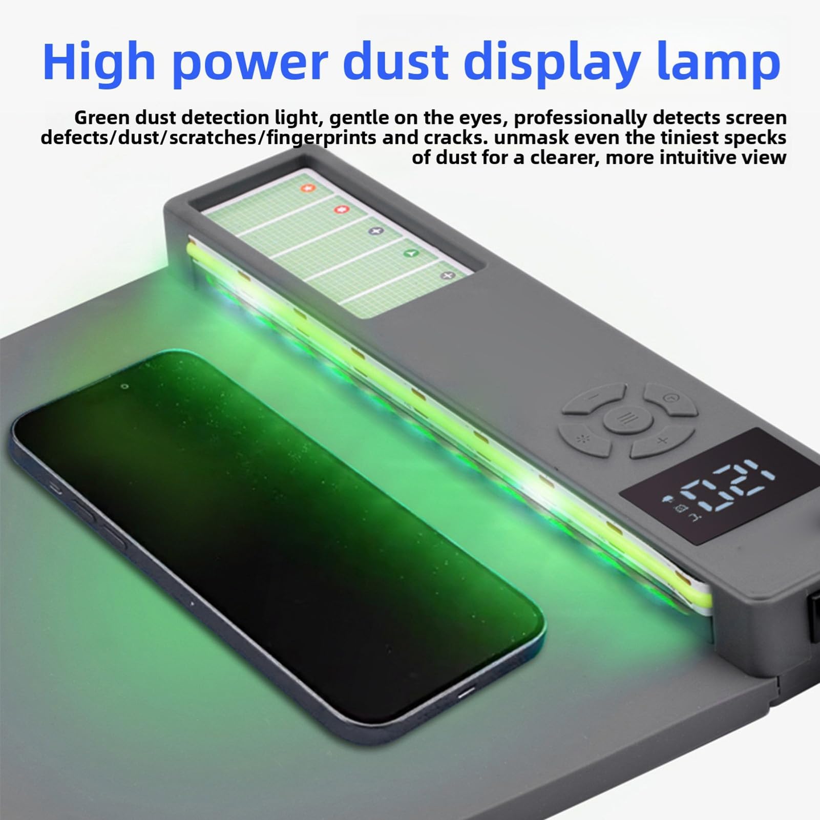 Gonetre Placa Calefactora Separadora LCD, Estera Calefactora de 300W con Control de Temperatura de hasta 135°C para Reparación de Pantalla de Tableta de Teléfono (Enchufe Europeo)