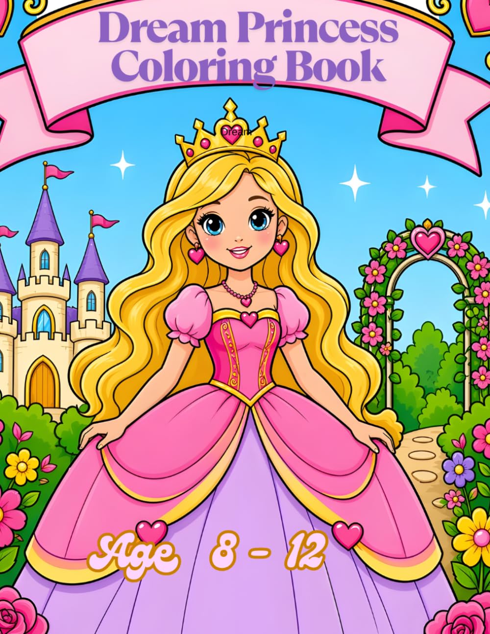 Dream Princess Coloring Book