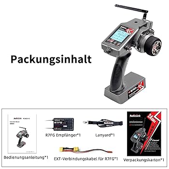 Amazon.com: Radiolink RC6GS V3 7 Channels RC Transmitter and