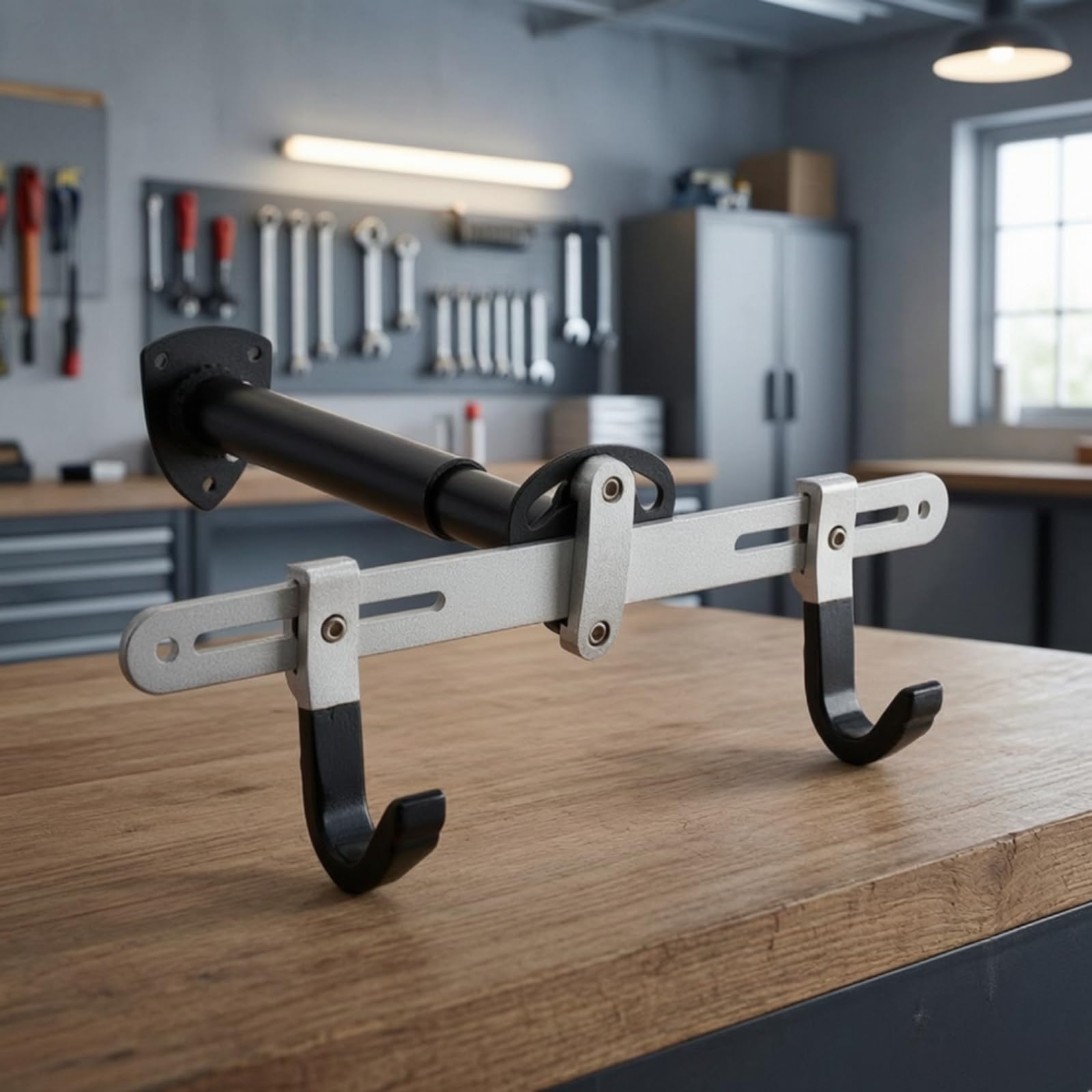 Portabici da Parete Salvaspazio Supporto in Metallo Rastrelliera per Ciclisti, Appartamento, Officina