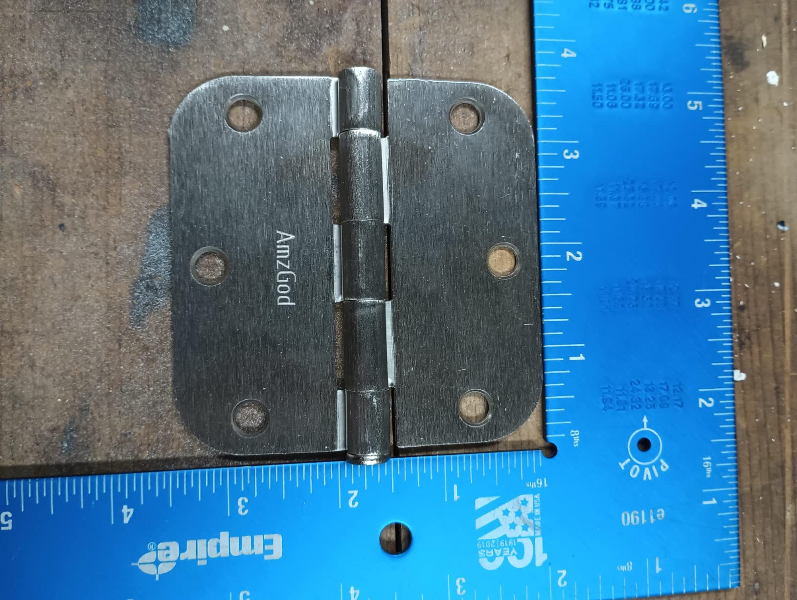 3.5" Door Hinges, 5/8" Radius photo review