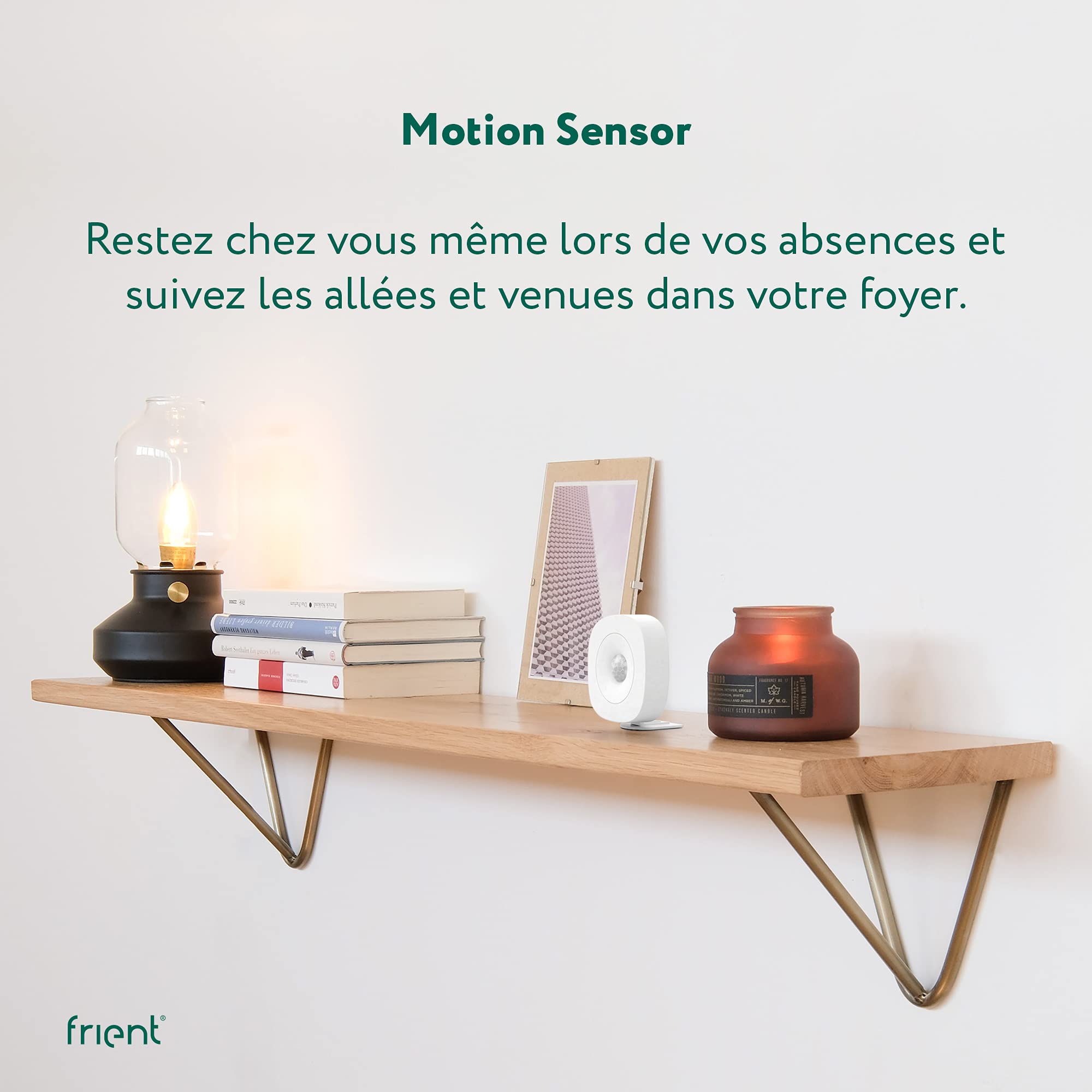 frient Détecteur de Mouvement PIR, Capteur Zigbee pour Domotique Smart Home