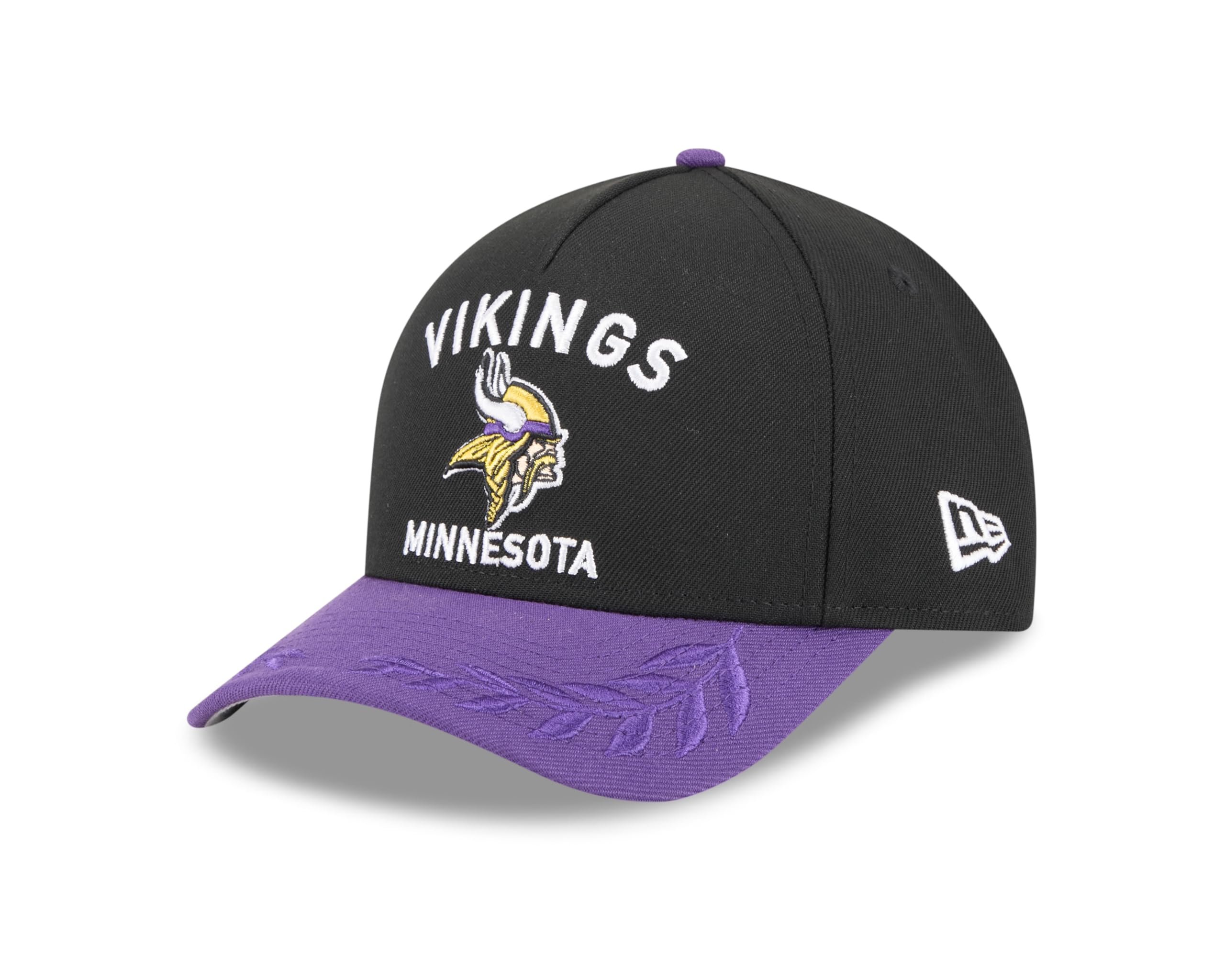 New Era Unisex Purple Adult's Nfl Draft 9Forty Nfl Minnesota Vikings Baseball Cap Hat