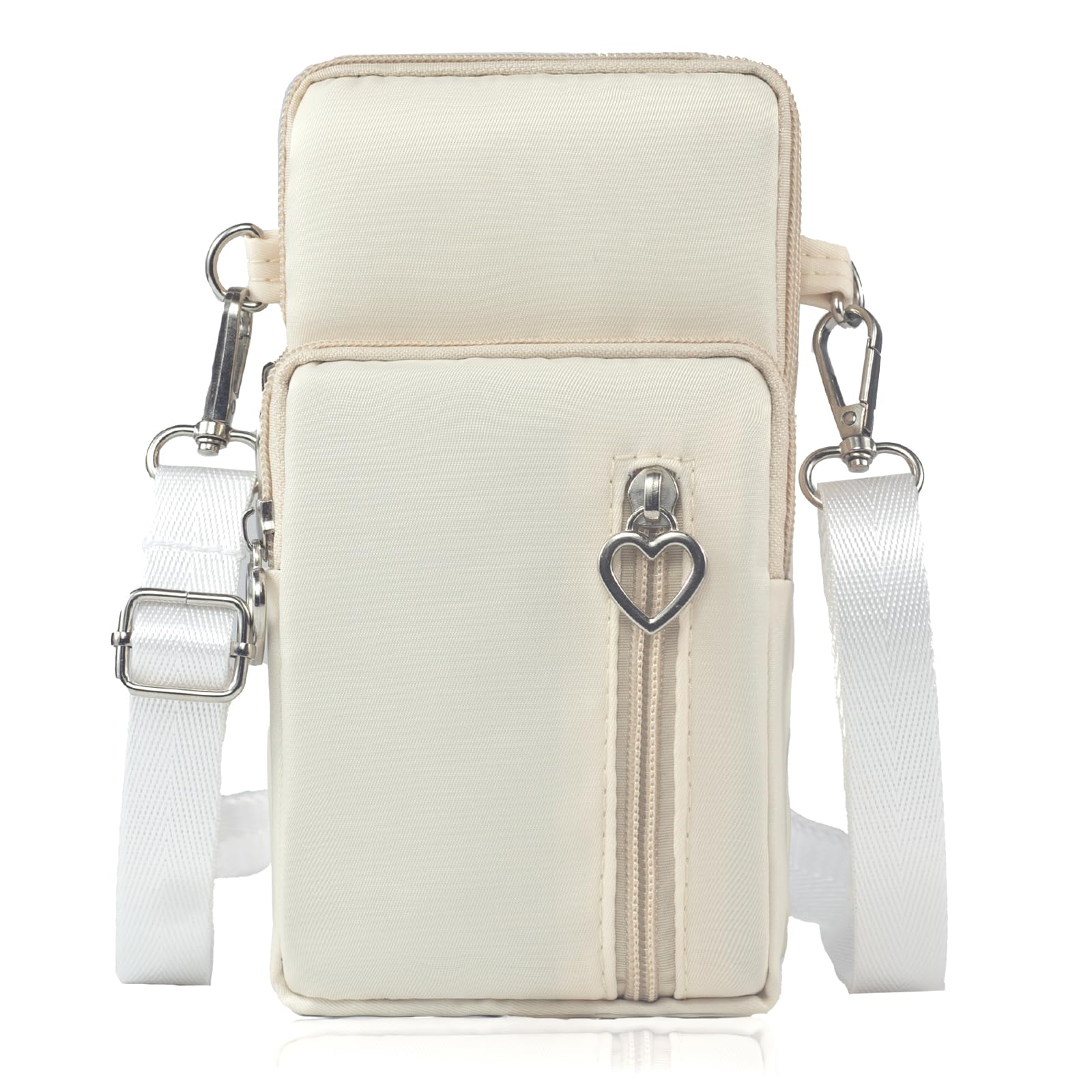 JANKS Small Crossbody Bag for Women - Mini Phone Purses with Crossbody Strap and Wallet - Nylon Arm Bag