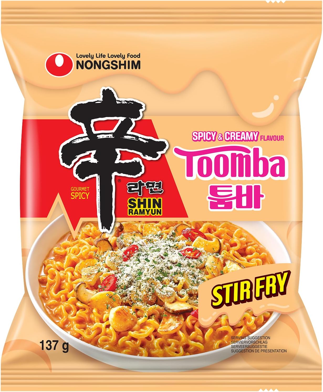 Noushin Spicy Ramento Tonba 4.8 oz (137 g)