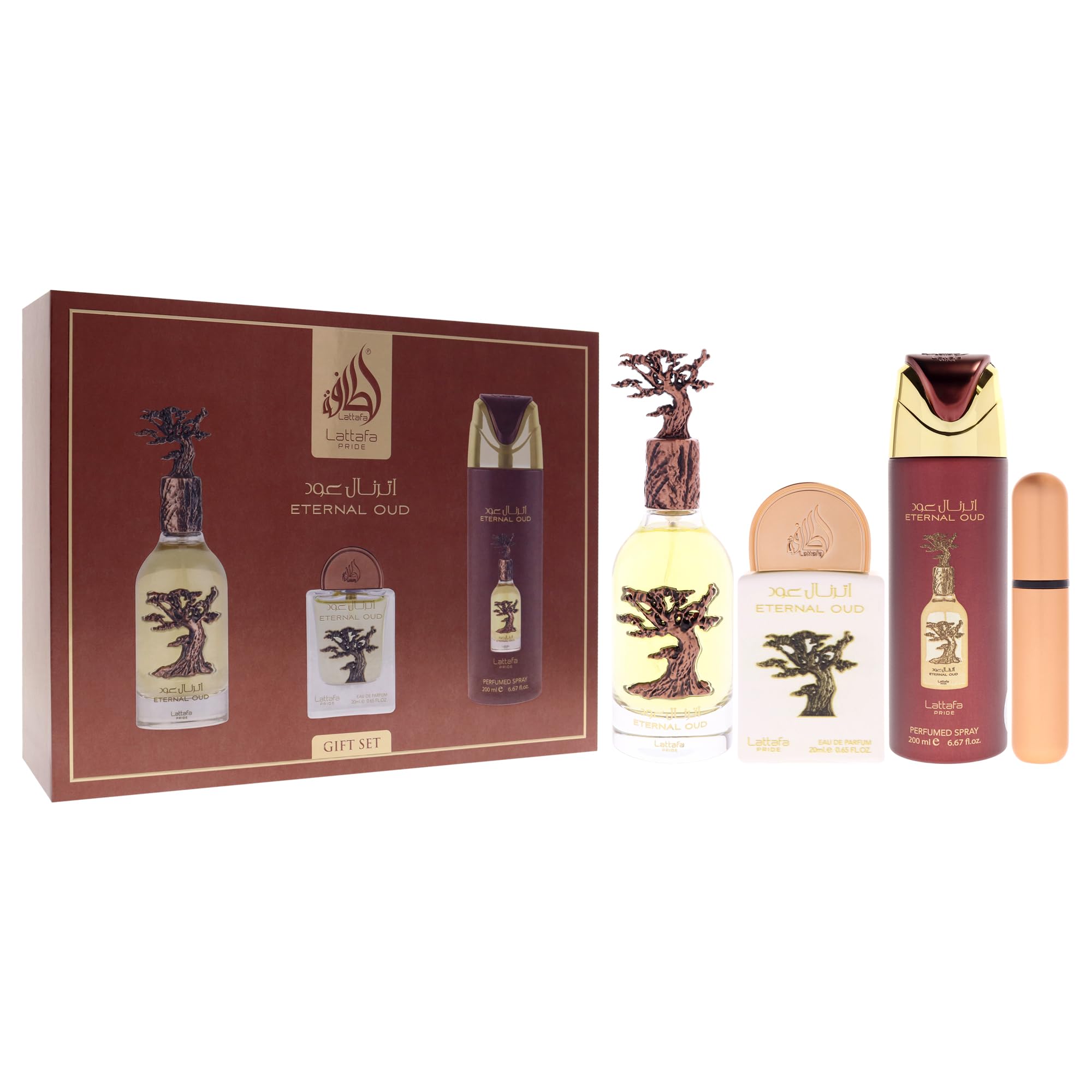 Lattafa Eternal Oud - Set de 3 piezas