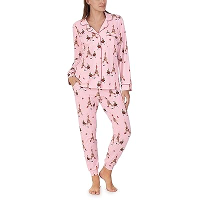 Bedhead PJs Long Sleeve Notch Joggers Set Women
