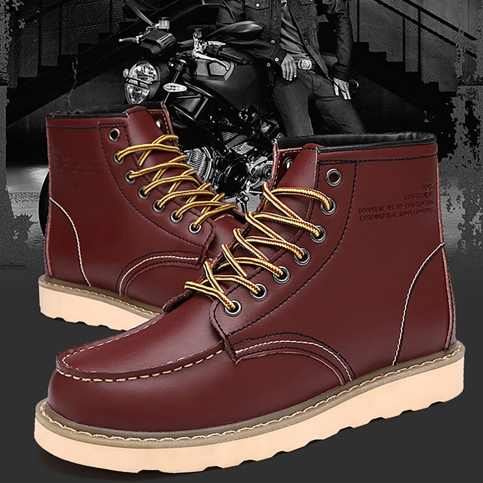 Chaussure Homme Hiver Bottes de Neige pour Hommes Bottes de Neige Montantes pour Hommes Baskets Respirantes Chaussures Chaudes Rembourrées pour l'hiver Chaussure de Neige Femme