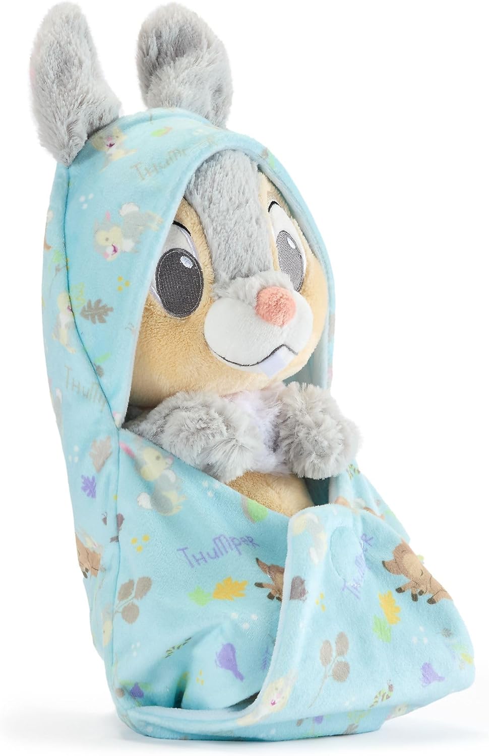 Disney Store Official, Bambi, Thumper, Disney Babies, Small Plush in Blanket, 27 cm