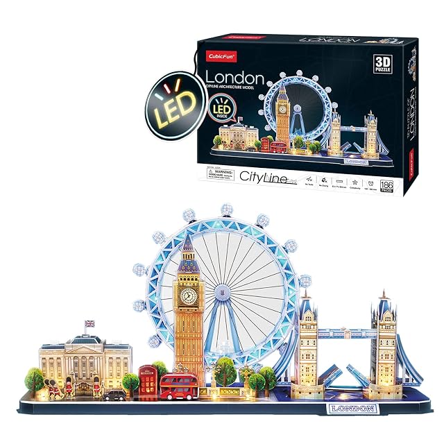 Puzzle 3D - London Led Cityline