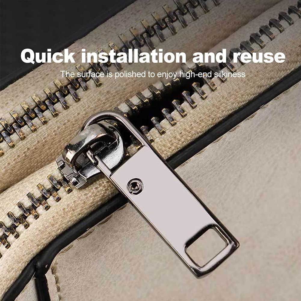 YZSFIRM 85 Pcs Zipper Repair Kit With Install Plier Tool,Zipper Replacement For Jackets,Coats,Bags,Backpack,Tents
