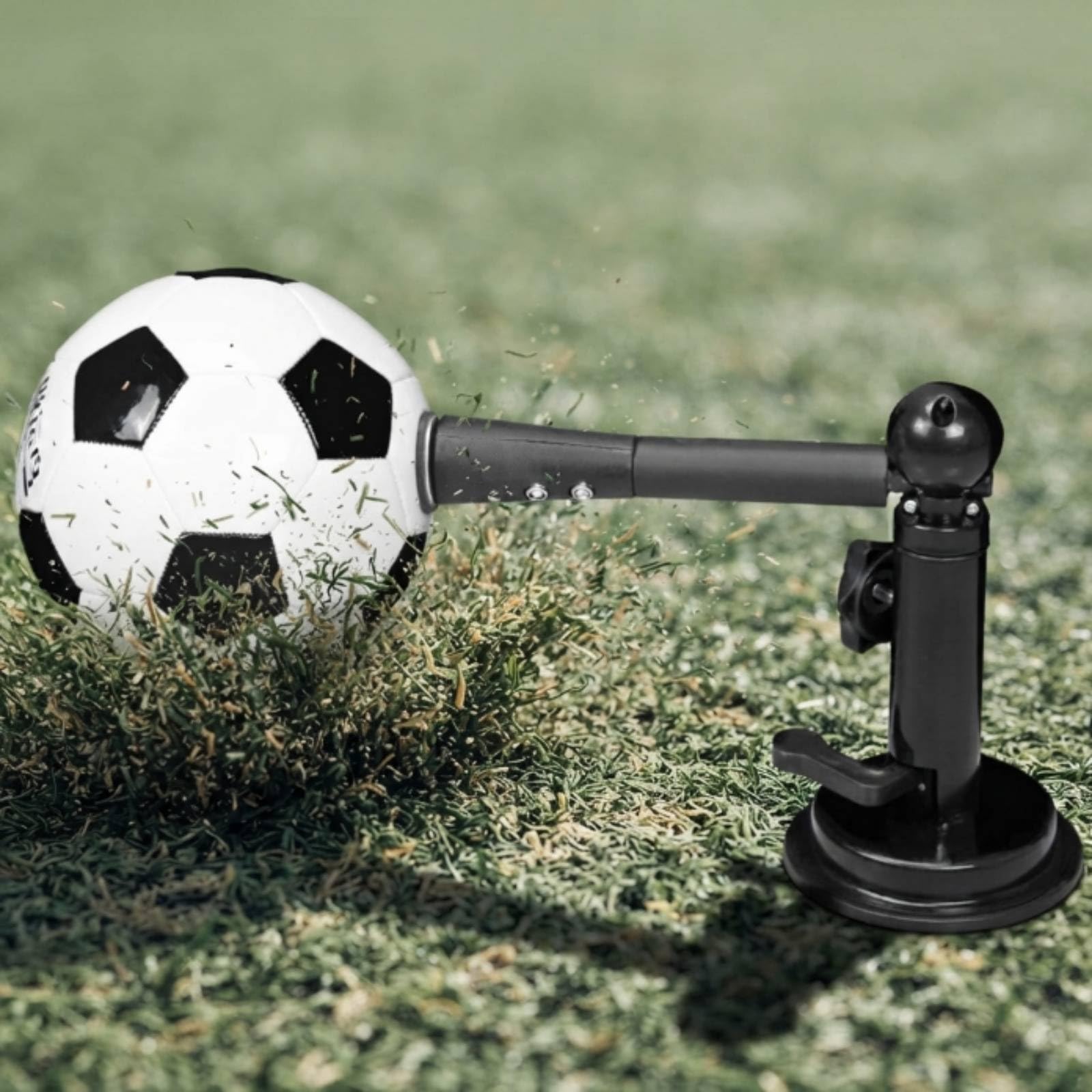 Entrenador de Fútbol para Niños Balón de Entrenamiento con Ventosa Dispositivo de Regate y Pase Equipo de Recepción y Control Accesorio con Brazo