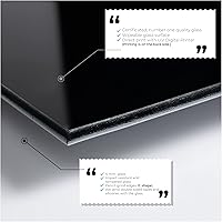 Vista 3 de Protector contra salpicaduras de vidrio templado para cocina, cubierta trasera de estufa, salpicadero de estufa, tabla de cortar, azulejos