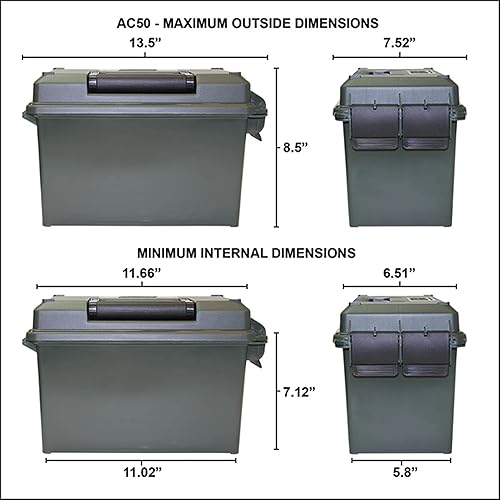 Vista 17 de AC50C - Ammo Can 50 Caliber Naranja