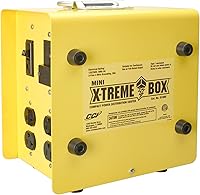 Southwire 19800102 Mini X-Treme Box: Portable Power Distributor, 1 L14-30P to 8 GFCI-Protected 5-20R Outlets for Jobsites
