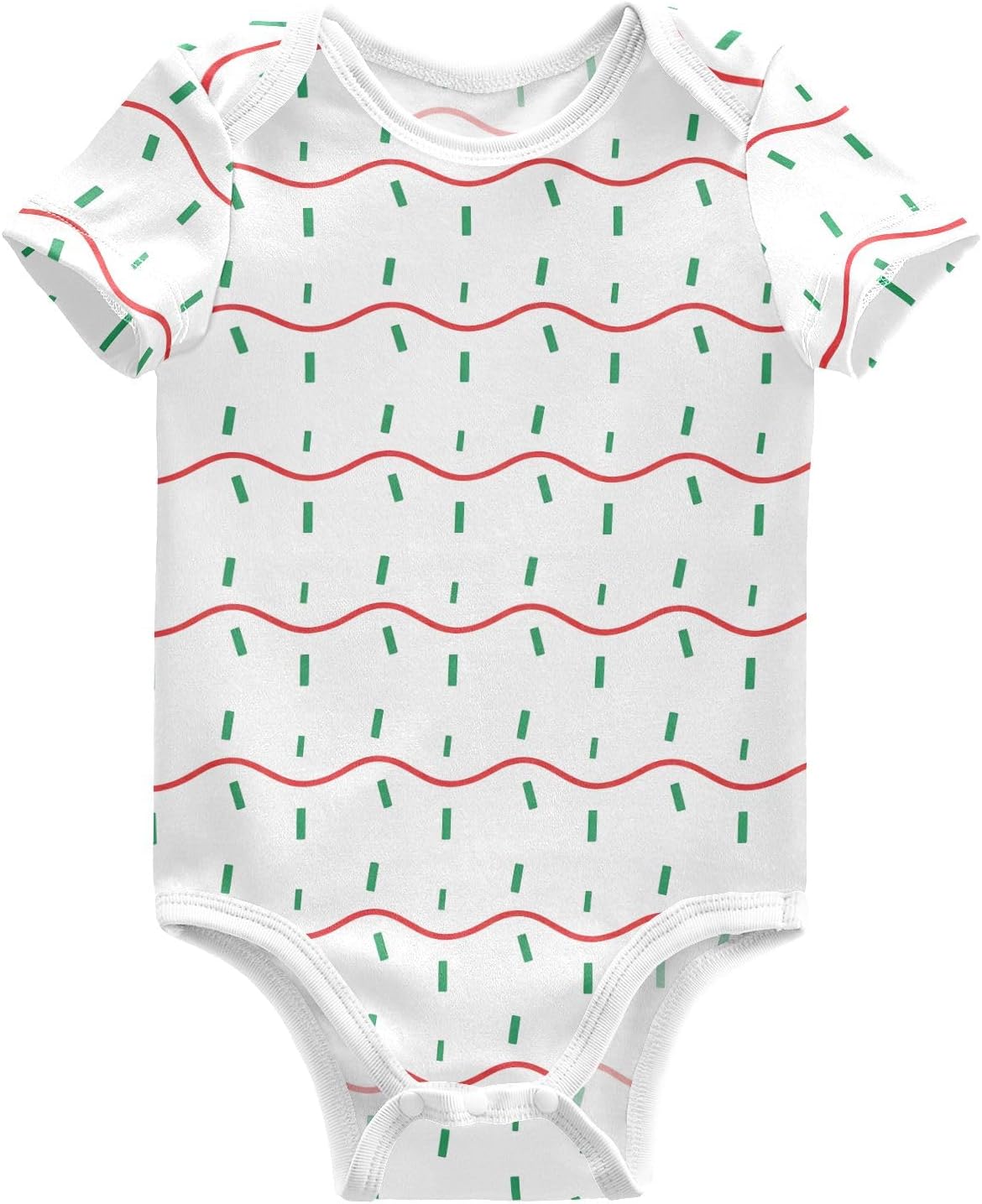 Baby Boys Girls One Piece Rompers Cotton Short Sleeve Bodysuit Newborn Infant Clothes Outfits for 0-24 Month