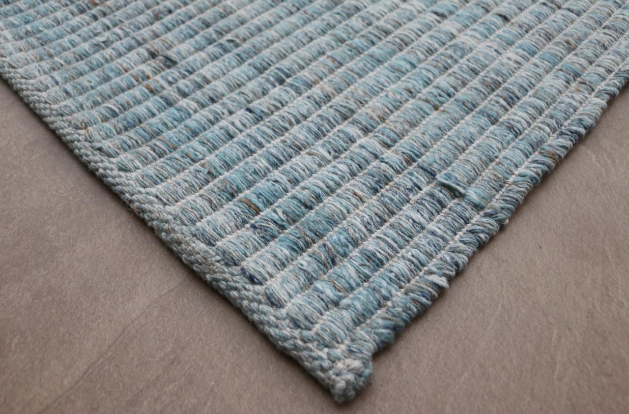 Mansfield Handmade Natural Fiber Traditional Area Rug – Soft Texture, Durable Weave, Decorative Rug for Living Room & Bedroom