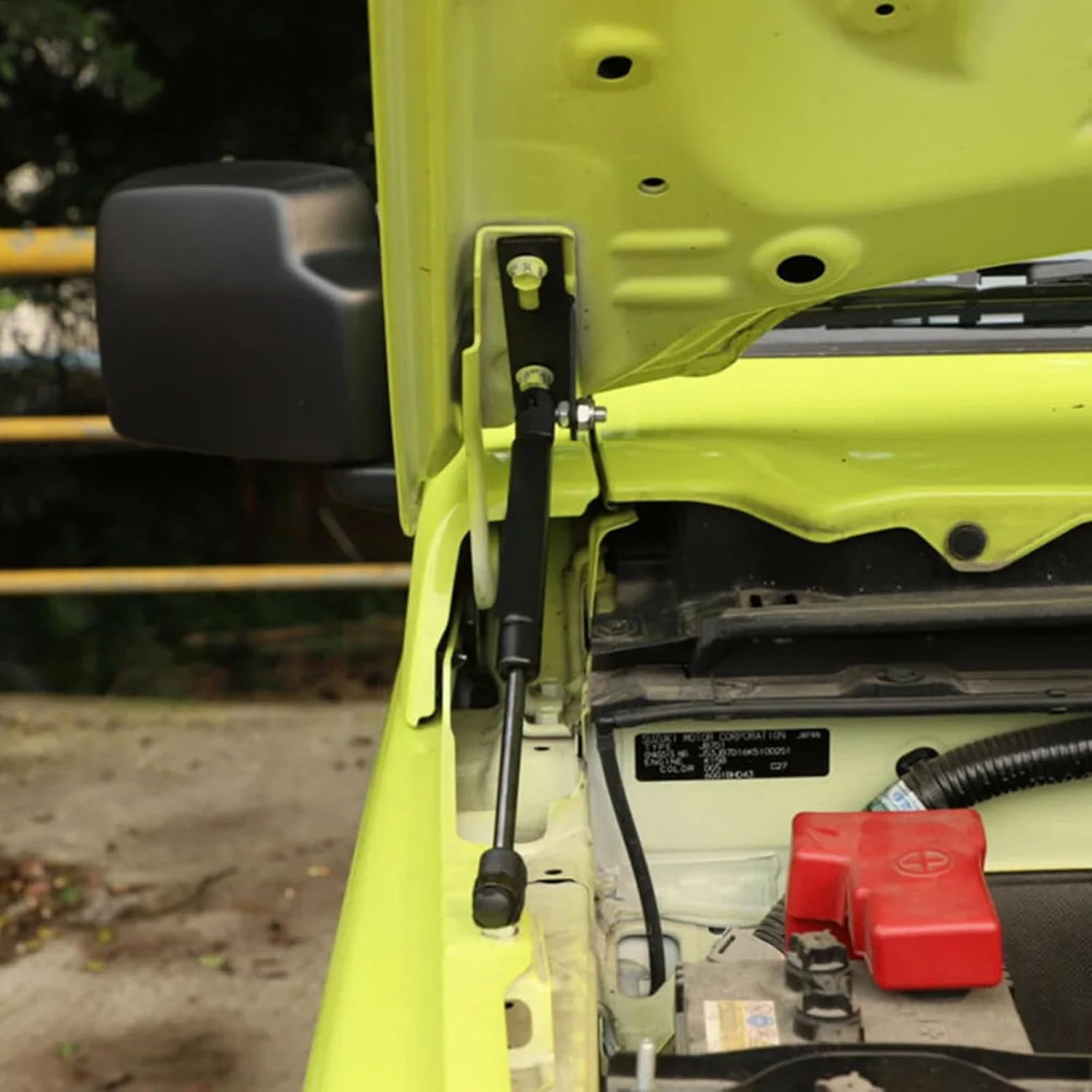Vehicle Engine Struts Hydraulic Lift Props Rod Arm Spring Bracket Accessories For Jimny JB64 JB74 2019+