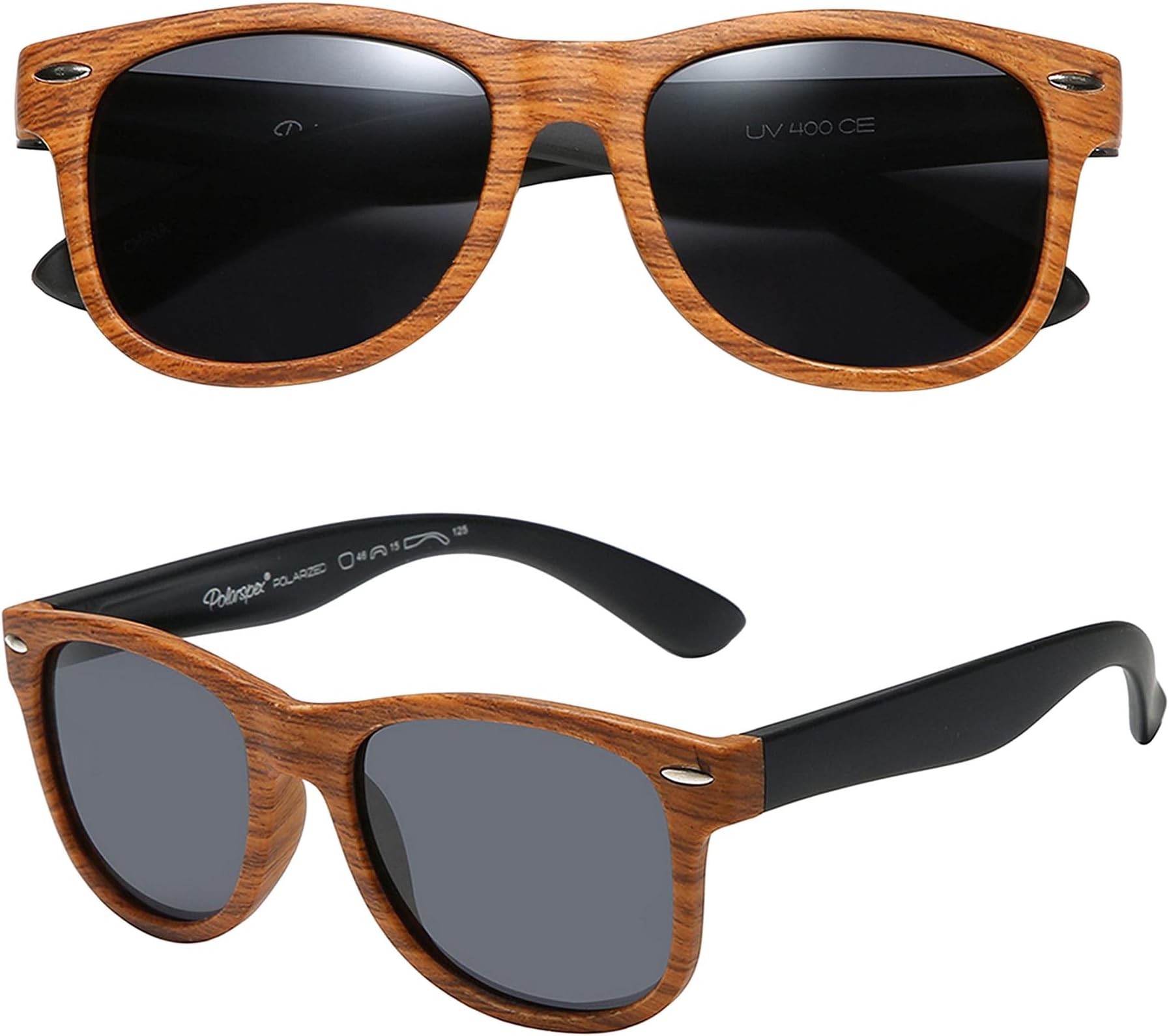 PolarSpex Toddler Sunglasses UV Protection – Unbreakable Kids Polarized Sunglasses with Case for Boys & Girls age 2-8