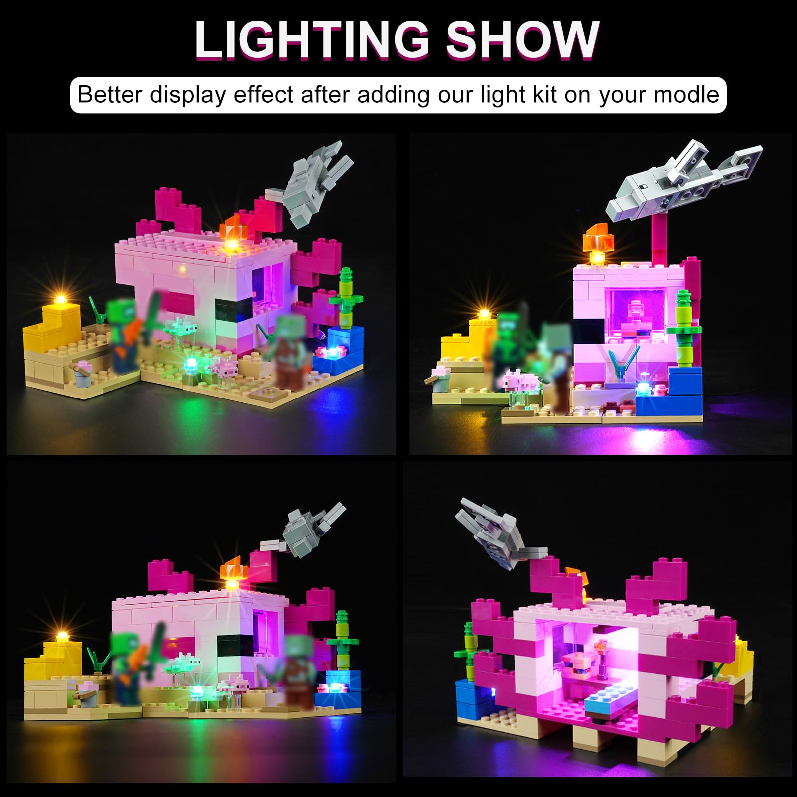 Amazon.co.jp: Rorliny LED Light Kit Lego 21247 Aholotle House