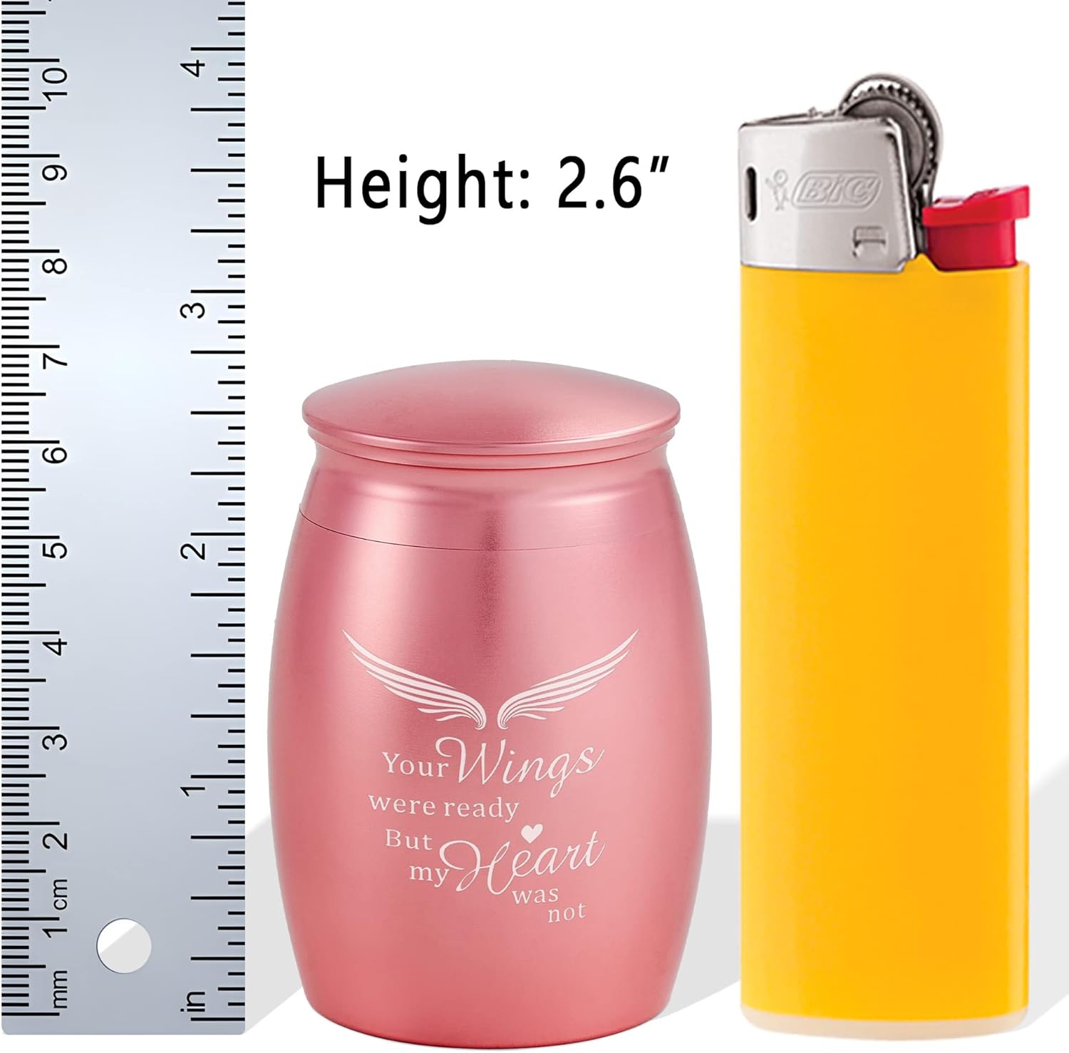 Small Keepsake Sharing Urn Set of 6, Colorful Multipack Mini Metal Cremation Urn for Human or Pet Ashes – Small Memorial Urns with Velvet Bag – A Perfect Tribute & Gift for Families