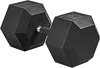 Vista 70 de CAP Barbell Peso de la mancuerna hexagonal recubierta, individual, 10-120 libras, múltiples opciones