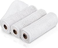 Vista 19 de 3 rollos de malla decorativa de arpillera de poli de 10 pulgadas de ancho, rollos de cinta de malla decorativa de poli para envolver
