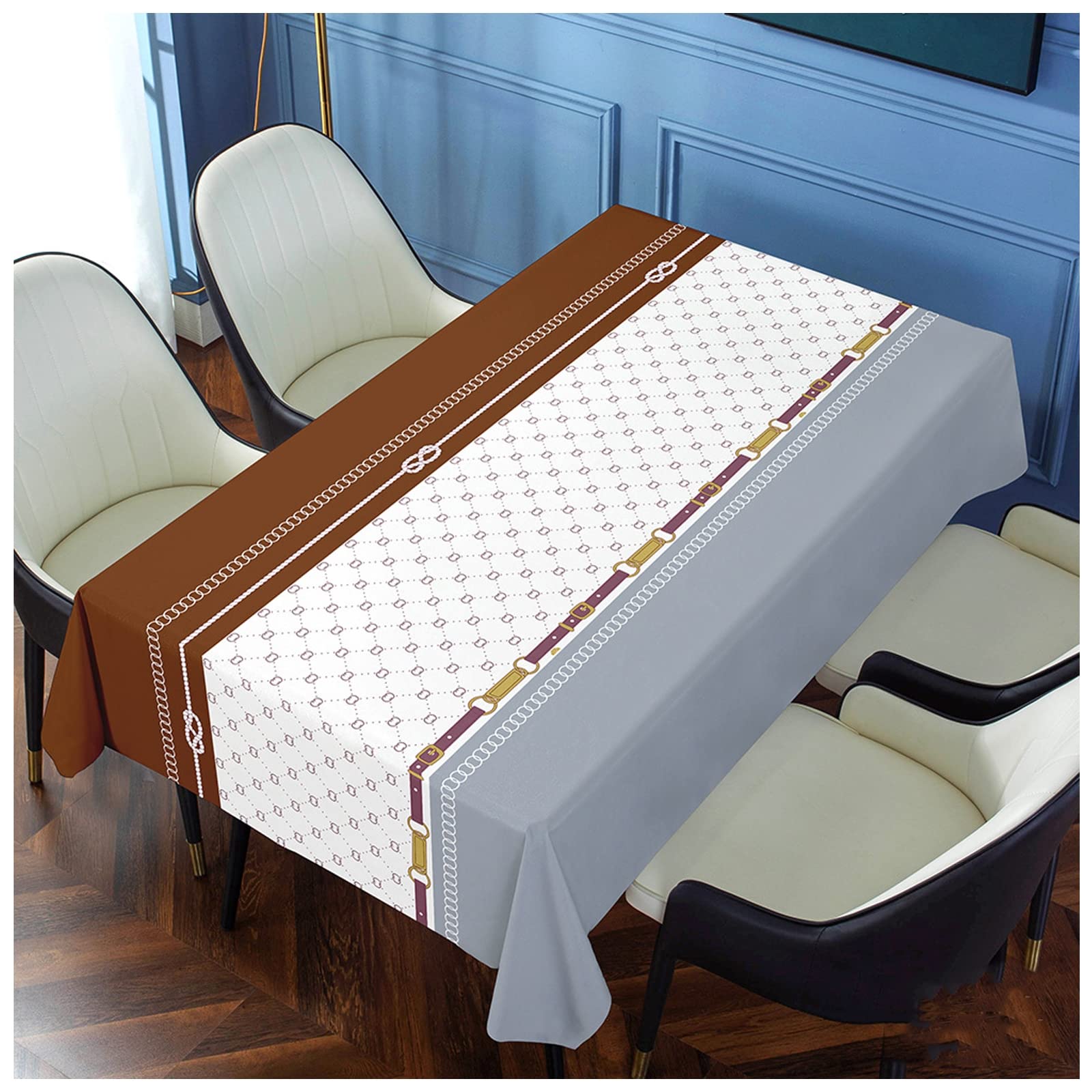 Nappe en PVC facile à nettoyer pour cuisine et salle à manger