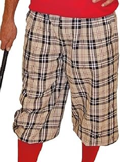 Men's Turnberry Plaid Golf Knickers