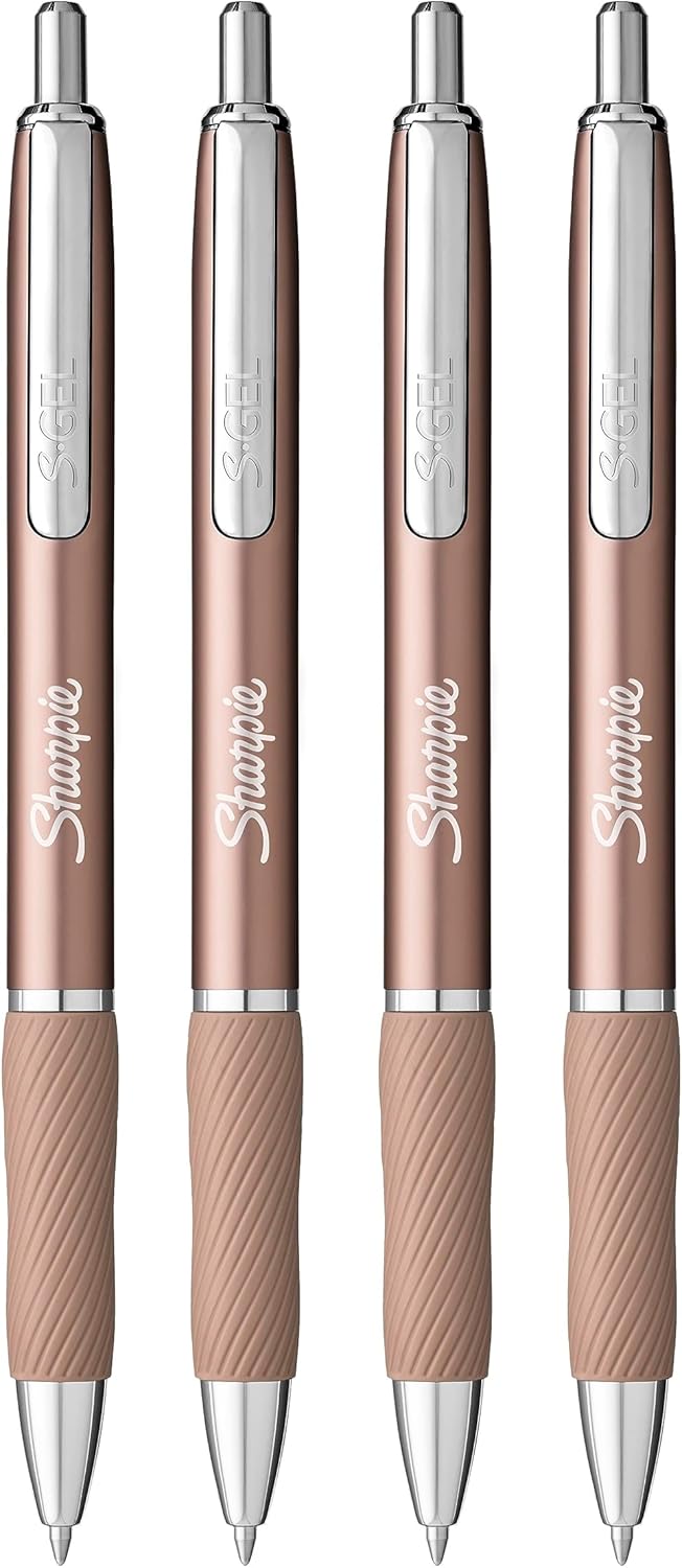 Sharpie SGel Pens Medium Point 0.7mm Black Ink Pack