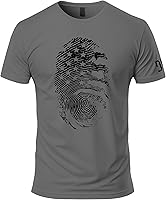 Vista 1 de Dion Wear American DNA Military - Camiseta de manga corta para hombre Metal