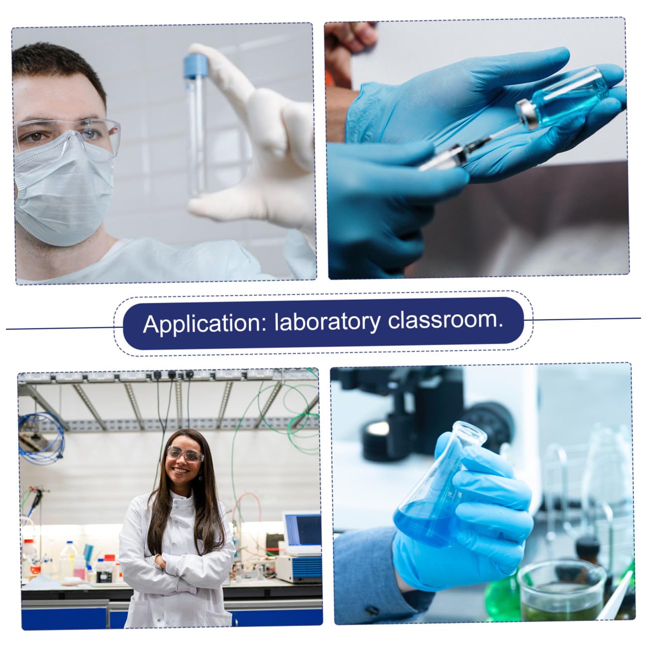 Gatuida Filtro per Applicazioni Chimiche 100 Pezzi Ritenzione Particelle Carta Qualitativa 18cm, Flusso Medio da Laboratorio ed Esperimenti