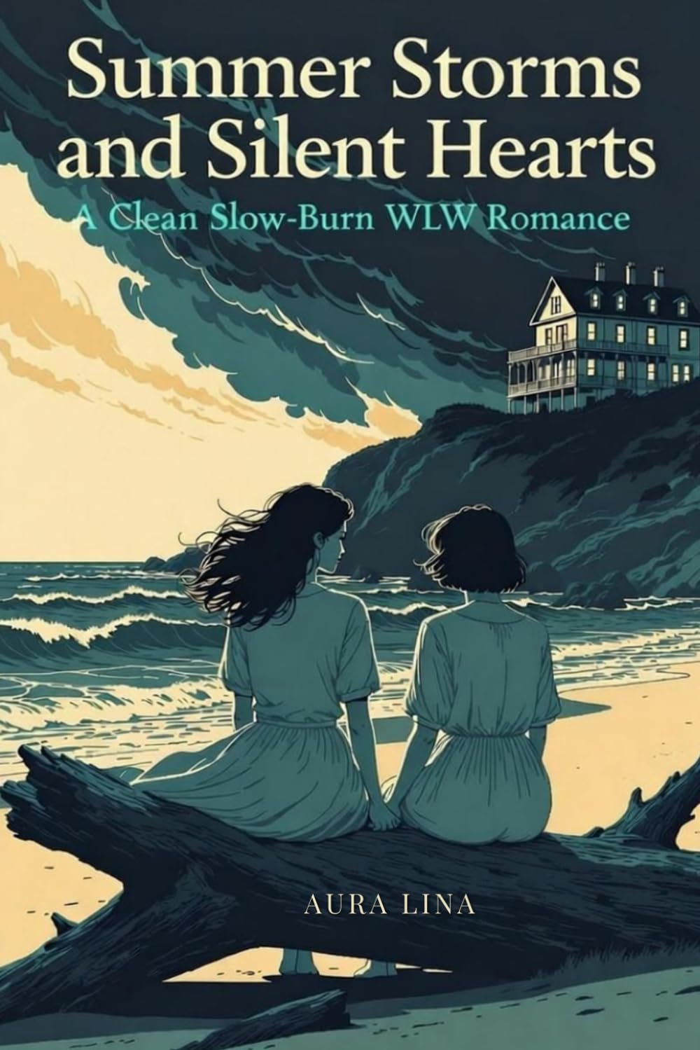 Summer Storms and Silent Hearts: A Clean WLW Slow-Burn Romance in a Small Coastal Town